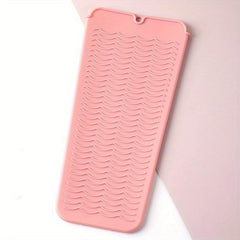 Heat Resistant Silicone Mat Pouch for Flat Iron Hot Hair Tools