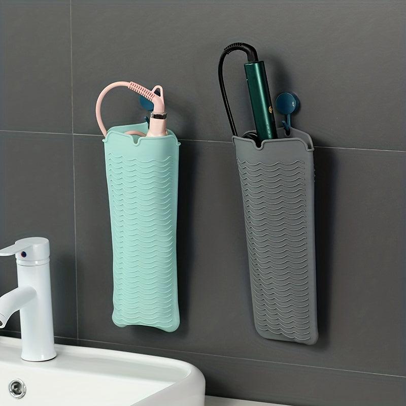 Heat Resistant Silicone Mat Pouch for Flat Iron Hot Hair Tools