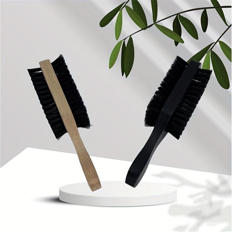 Professional Beard Brush Double Sided Mustache Face Message Shaving Wooden Comb