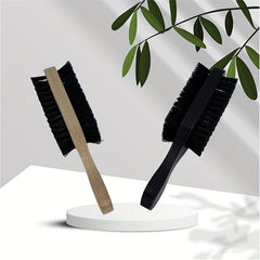 Professional Beard Brush Double Sided Mustache Face Message Shaving Wooden Comb