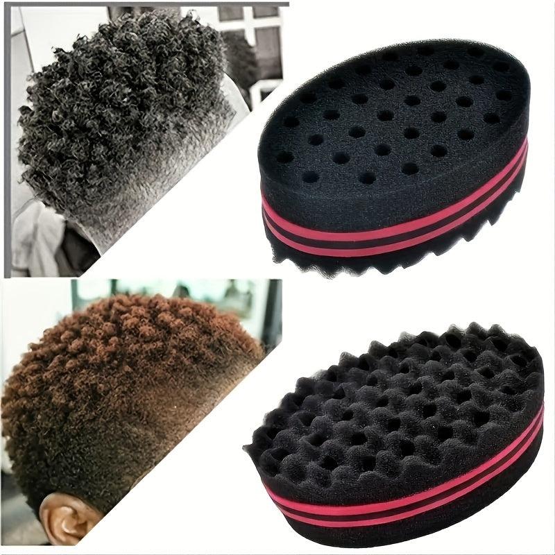 Hair Care Sponge Magic Salon Barber Twist Curl Brush Afro Sponge