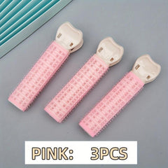 3pcs Pink Bangs Hair Root Fluffy Hair Clips DIY Hair Styling Hair Rollers