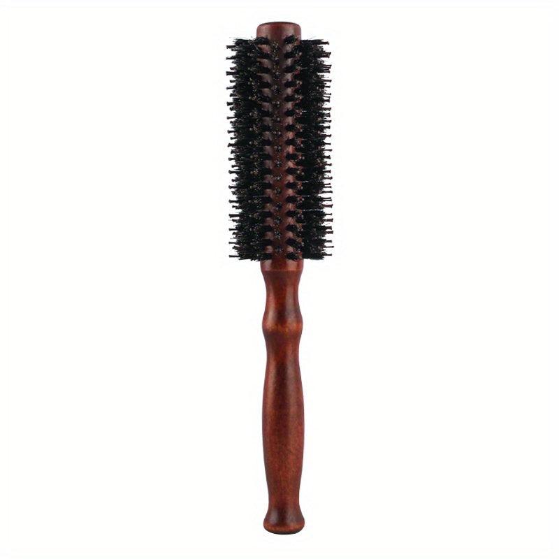 Boar Bristle Round Hair Brush Anti Static Curling Hair Comb