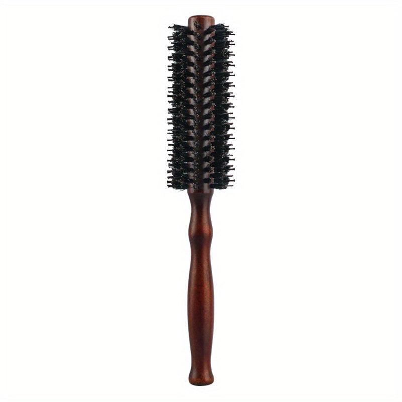 Boar Bristle Round Hair Brush Anti Static Curling Hair Comb