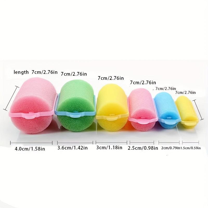 Heatless Hair Roller Set for Smooth Hair