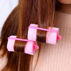 Heatless Hair Roller Set for Smooth Hair