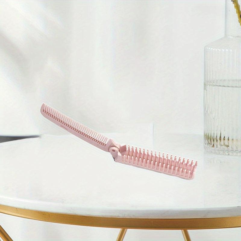 Portable Folding Double Head Hair Comb for Travel