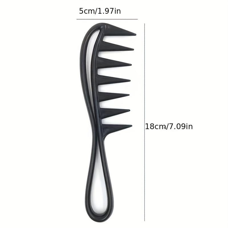 Wide Tooth Detangling Comb Shark Head Detangling Brush