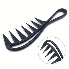 Wide Tooth Detangling Comb Shark Head Detangling Brush
