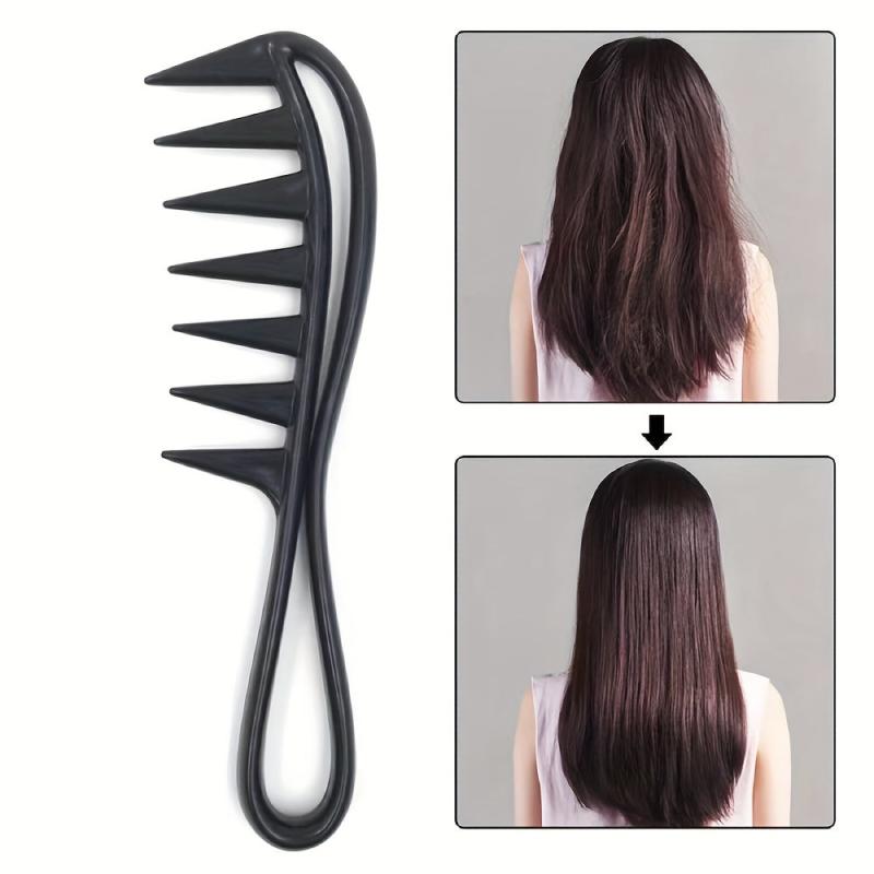 Wide Tooth Detangling Comb Shark Head Detangling Brush