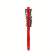 Wooden Round Hair Curly Comb Roller Hair Brush