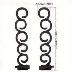 Hair Twist Braider & Curler Set for Women Girls