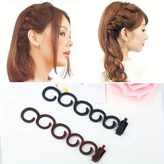 Hair Twist Braider & Curler Set for Women Girls