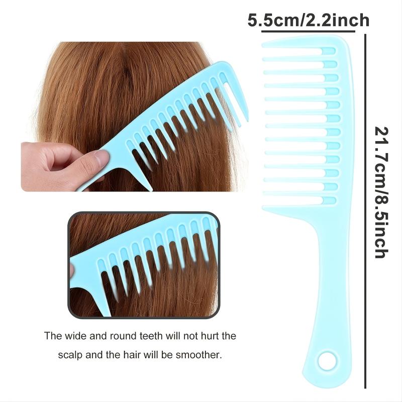 Wide Tooth Detangling Comb for Hair Styling