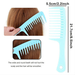Wide Tooth Detangling Comb for Hair Styling