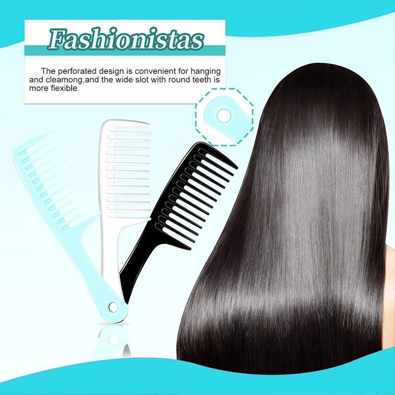 Wide Tooth Detangling Comb for Hair Styling