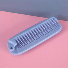 Anti Static Portable Folding Comb Hair Brush for Travel and Styling
