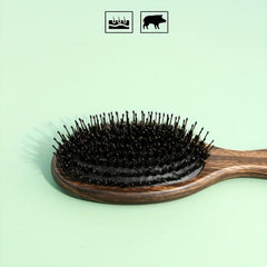 Women's Boar Bristle Hairbrush Set for Thick Hair