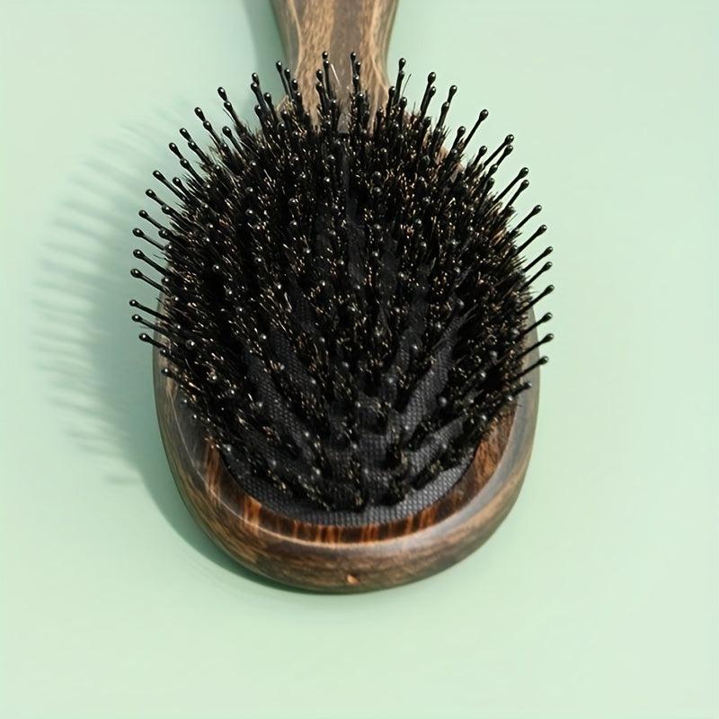 Women's Boar Bristle Hairbrush Set for Thick Hair