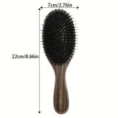 Women's Boar Bristle Hairbrush Set for Thick Hair