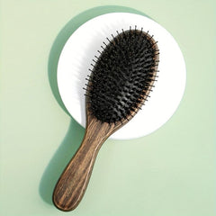 Women's Boar Bristle Hairbrush Set for Thick Hair