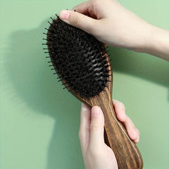 Women's Boar Bristle Hairbrush Set for Thick Hair