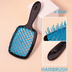 Detangling Brush Hairdressing Comb Paddle Anti Static Hair Comb