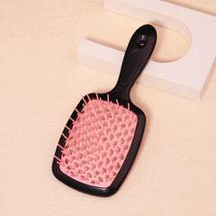 Detangling Brush Hairdressing Comb Paddle Anti Static Hair Comb