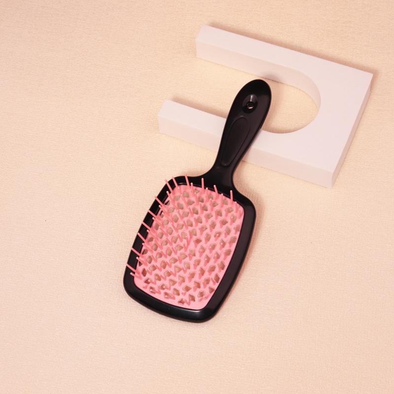 Detangling Brush Hairdressing Comb Paddle Anti Static Hair Comb