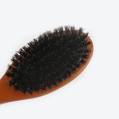 Boar Bristle Hair Brush Anti Static Massage Comb for All Hair Types