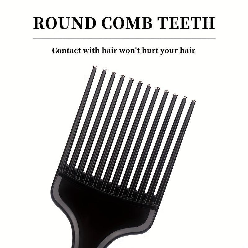 Afro Pick Comb Wide Tooth Fork Comb Anti Static Hair Styling Comb
