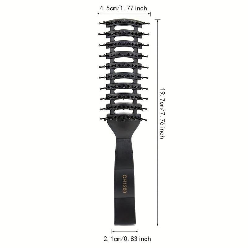 2pcs Vented Detangling Hair Brush for Fluffy Hair Styling
