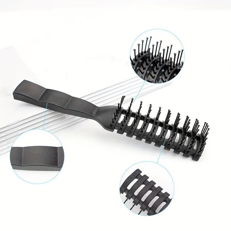 2pcs Vented Detangling Hair Brush for Fluffy Hair Styling