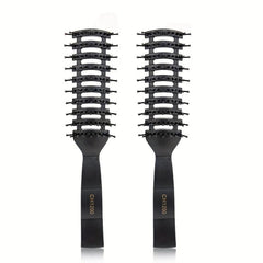 2pcs Vented Detangling Hair Brush for Fluffy Hair Styling