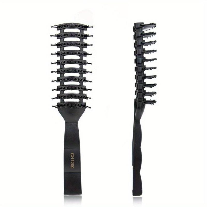 2pcs Vented Detangling Hair Brush for Fluffy Hair Styling
