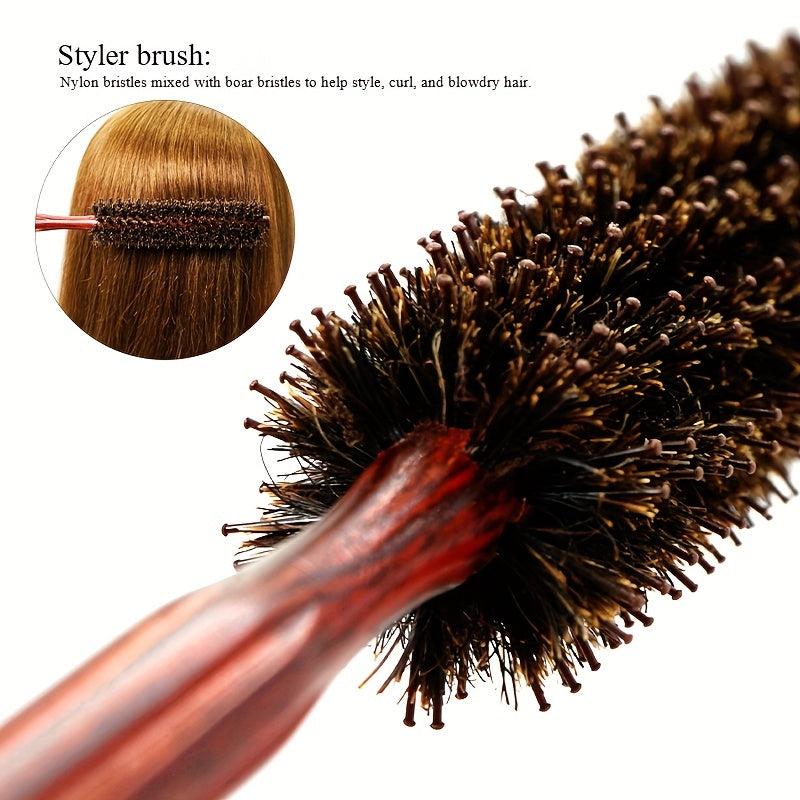 Round Hair Brush Blow Dry Styling Brush Comb