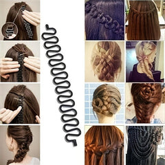 Fishbone Braid Hair Styling Tool Magic Hair Twist Styling Bun Maker