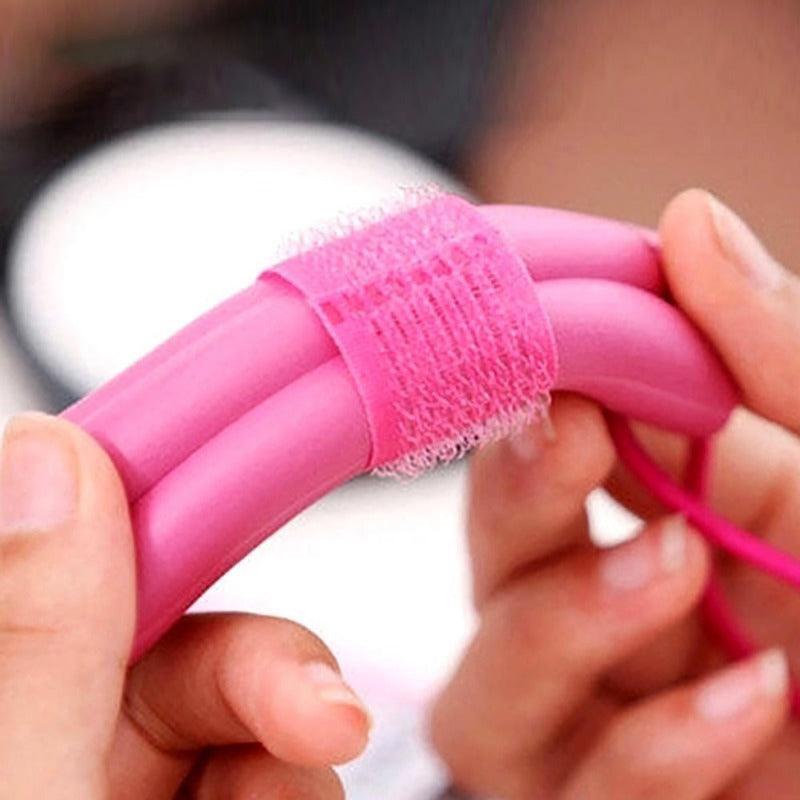 6pcs Magic Foam Hair Curlers Soft Rollers Styling Accessories Travel Home