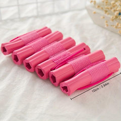 6pcs Magic Foam Hair Curlers Soft Rollers Styling Accessories Travel Home