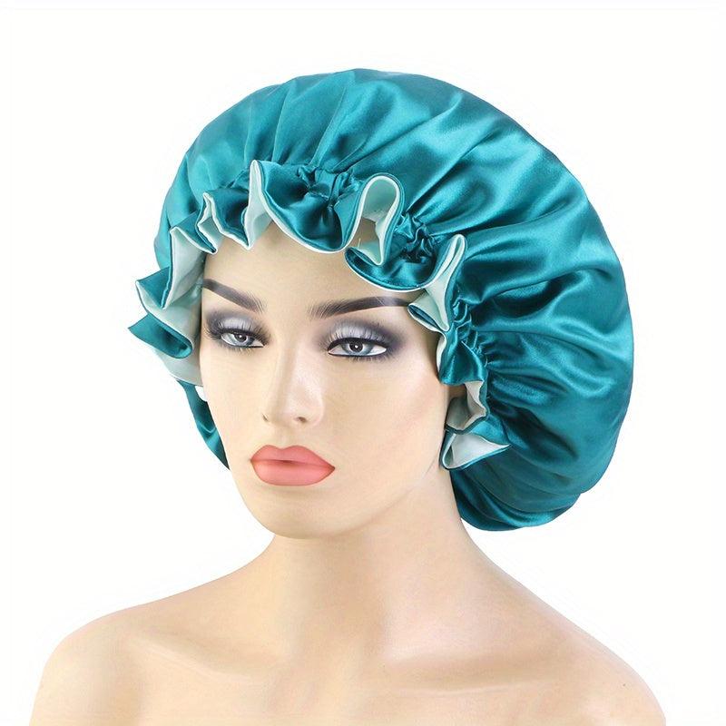 Double Sided Reversible Satin Hair Bonnet Night Cap