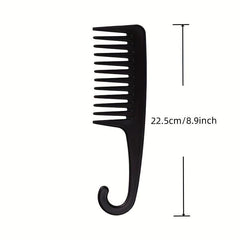 4pcs Hair Comb Set Wide/Fine Tooth Rat Tail Comb Shower Comb With Hook