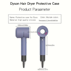 Silicone Hair Dryer Protective Cover Case Accessories