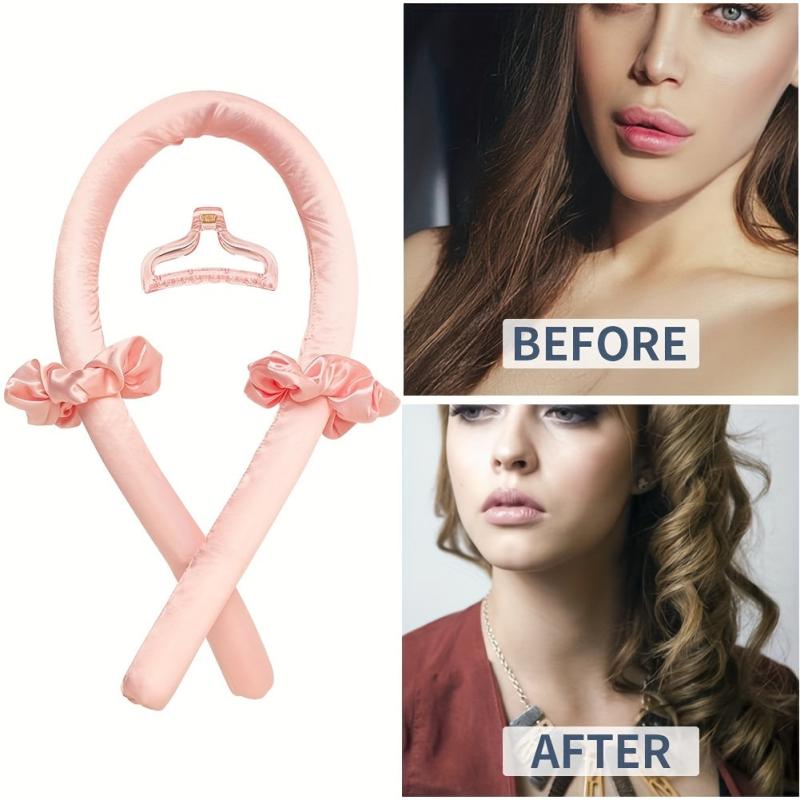 Heatless Curling Rod Headband Natural Soft Wave Hair Rollers Styling