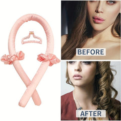 Heatless Curling Rod Headband Natural Soft Wave Hair Rollers Styling