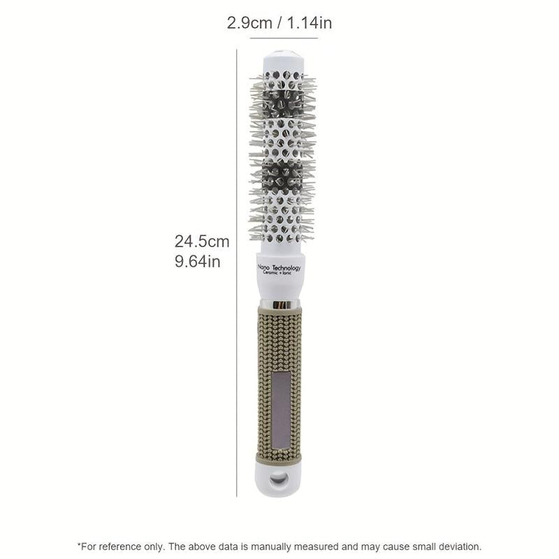 Heat Conduction Hairbrush Comb Set for Home Salon Hair Blow Drying Curling Tools