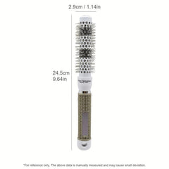 Heat Conduction Hairbrush Comb Set for Home Salon Hair Blow Drying Curling Tools