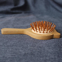 Bamboo Air Cushion Massage Comb Anti-static Detangling