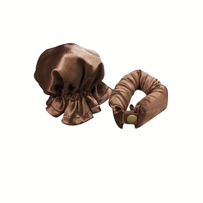 2PCS Satin Heatless Hair Curler Set For Heatless Curls