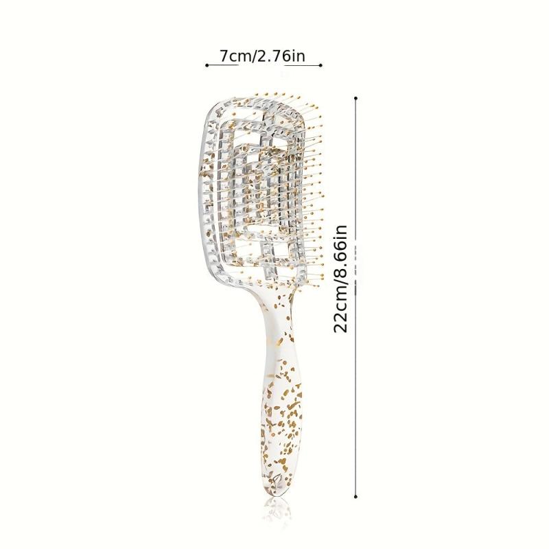 Glittery Hair Styling Brush Wet/Dry Hair Comb