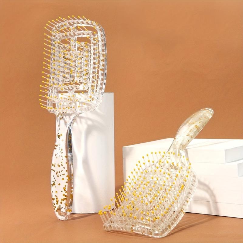 Glittery Hair Styling Brush Wet/Dry Hair Comb